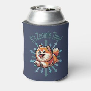 Enfriador De Latas Es Zoomie Time Pomeranian