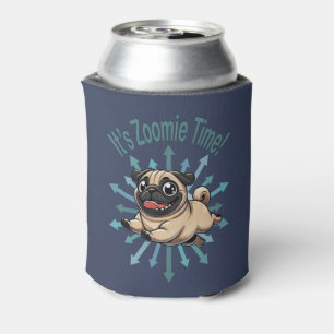 Enfriador De Latas Es Zoomie Time Pug