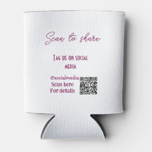 Enfriador De Latas Escanear para compartirnos etiquetas en medios soc