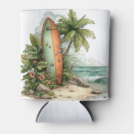 ENFRIADOR DE LATAS ESCENA DE PLAYA DE VERANO LINDOS Y ORIGINALES