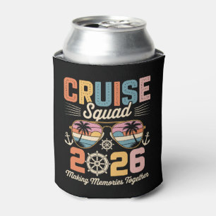 Enfriador De Latas Escuadrón de Crucero 2026 Vacaciones Familiares Re