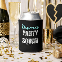 Escuadrón de fiesta de divorcio Felizmente recién