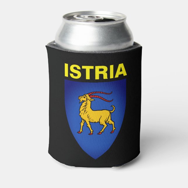 Enfriador De Latas Escudo de armas de Istria (Reverso de la lata)