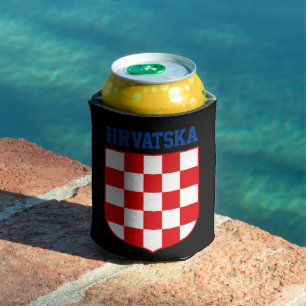 Enfriador De Latas Escudo de armas de patrón croata