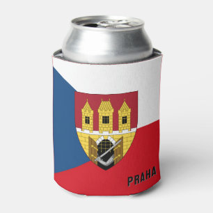 Enfriador De Latas Escudo de armas de Praga, República Checa