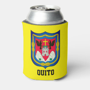 Enfriador De Latas Escudo de armas de Quito, Ecuador