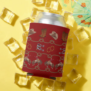 Enfriador De Latas Esenciales de vaquero occidental