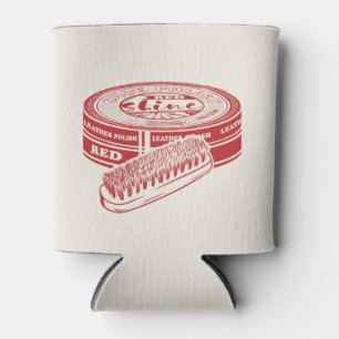 Enfriador De Latas Esmalte de calzado rojo
