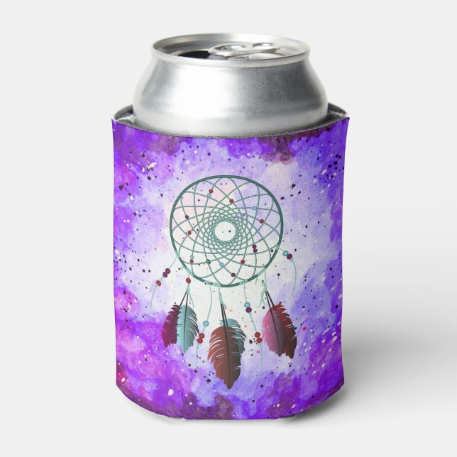 Enfriador De Latas Espacio acuático bohemio Nebula Dream Catcher (Lata Anverso)