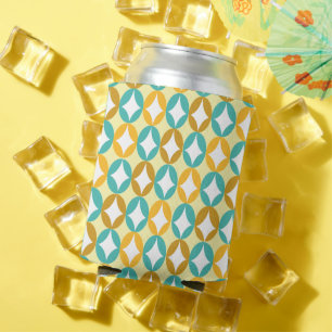 Enfriador De Latas Espacio positivo y negativo - turquesa y amarillo
