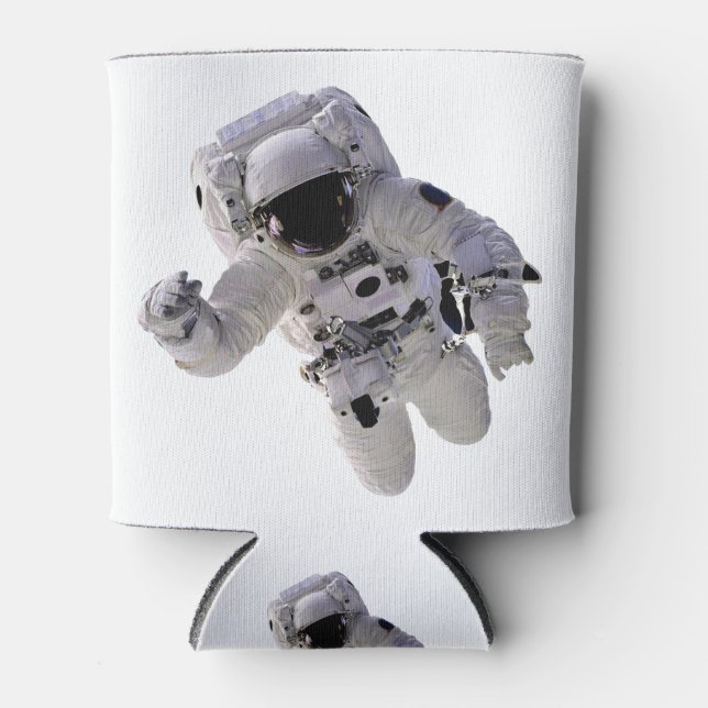 Enfriador De Latas Espacio ultraterrestre astronauta (Anverso)