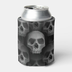 Enfriador De Latas Espeluznantes cráneos de Halloween