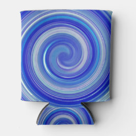 Enfriador De Latas Espiral azul y azul claro
