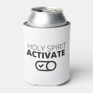 Enfriador De Latas Espíritu Santo B/W Activar Icono Gosp de gráficos 
