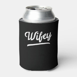 Enfriador De Latas Esposa recién casada, esposo y esposa