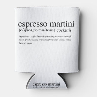 Enfriador De Latas Espresso Martini