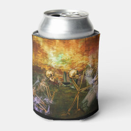 Enfriador De Latas Esqueleto de duelo