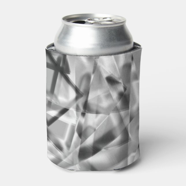 Enfriador De Latas Esquina de piezas cuadradas de acrílico, de gris a (Lata Anverso)