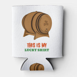 Enfriador De Latas Esta Es Mi Afortunada Camisa