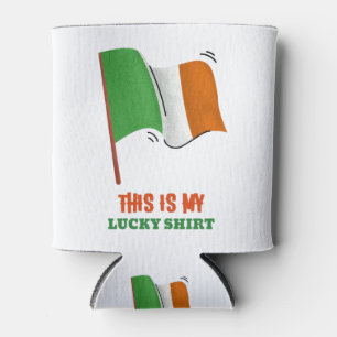 Enfriador De Latas Esta Es Mi Afortunada Camisa