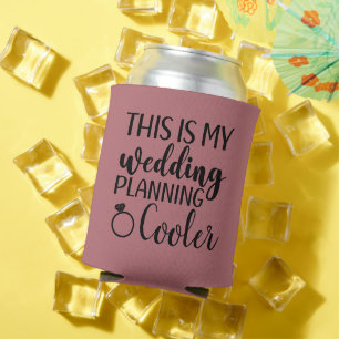 Enfriador De Latas Esta es mi planificación de boda Novia por casar d