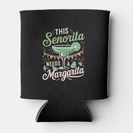 Enfriador De Latas Esta señorita necesita una Margarita - Margarita L