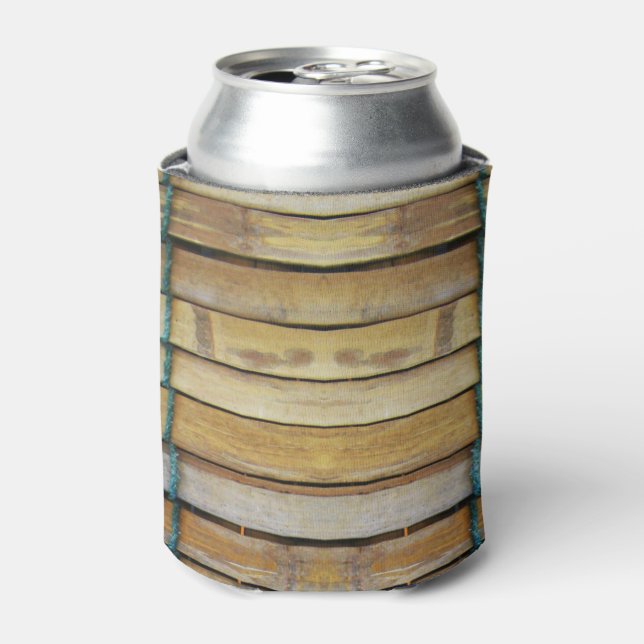 Enfriador De Latas Estaciones de madera de madera de madera de madera (Lata Anverso)