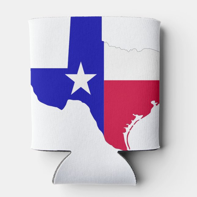 Enfriador De Latas Estado de Texas (Reverso)