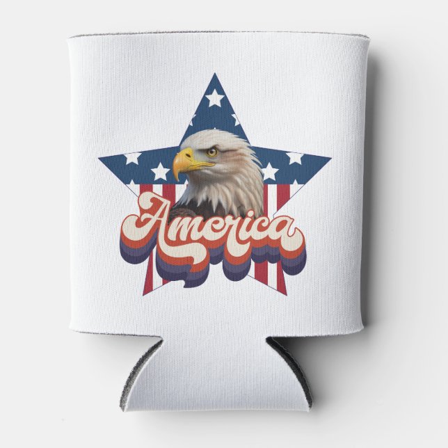 Enfriador De Latas Estados Unidos, la belleza (Anverso)