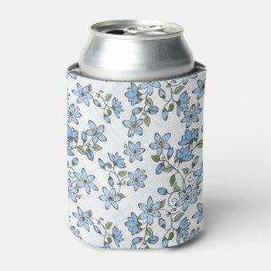 Enfriador De Latas Estampado de flores 2 2