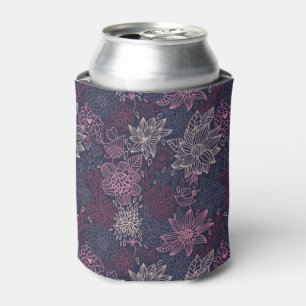 Enfriador De Latas Estampado de flores 4 2