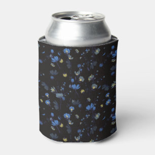 Enfriador De Latas Estampado de flores soplado viento