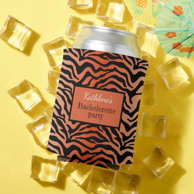 Enfriador De Latas Estampado de tigre (Verano in situ)