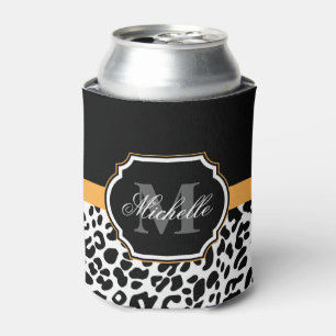 Enfriador De Latas Estampado leopardo