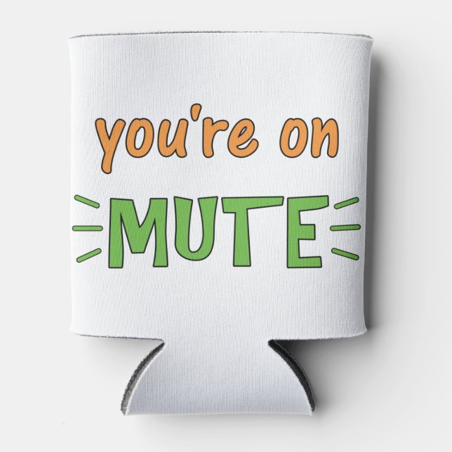 Enfriador De Latas Estás en Silencio (Anverso)