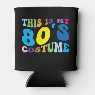 Enfriador De Latas Este es mi disfraz de los 80 - diseño retro Fiesta
