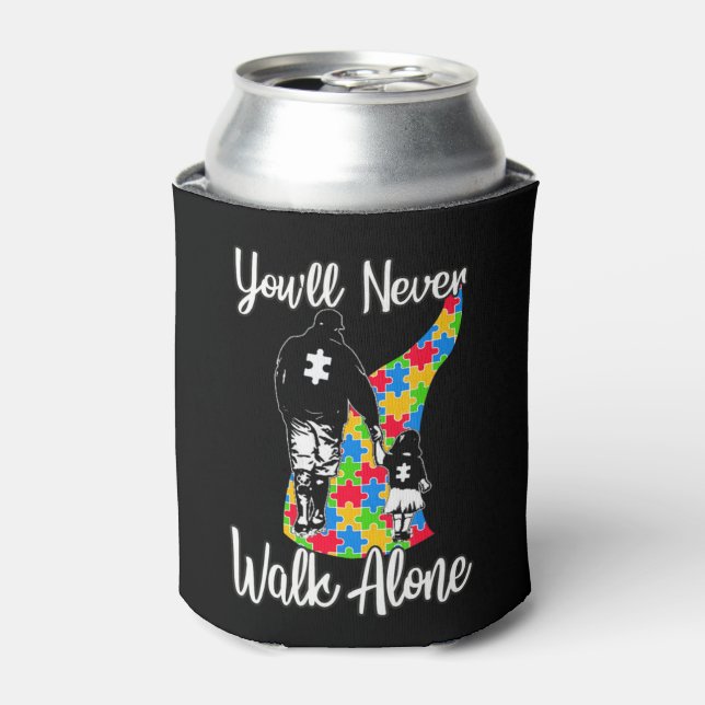 Enfriador De Latas Este hermoso diseño para padre e hija gr (Lata Anverso)