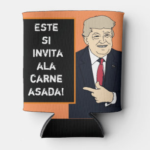 Enfriador De Latas este invitado ala carne asada meme del trompas