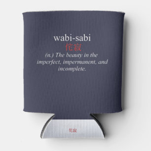 Enfriador De Latas Estético budista de la camisa del zen de Wabi-Sab