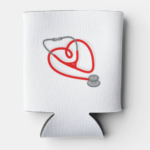 Enfriador De Latas Estetioscopio Corazón