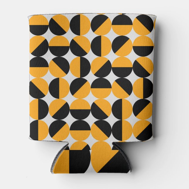 Enfriador De Latas Estilo de 70 años, medias círculos geométricos. (Anverso)