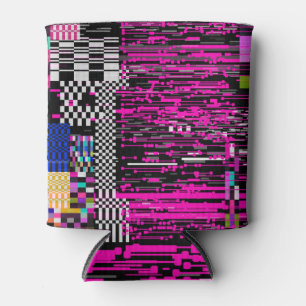 Enfriador De Latas Estilo de pantalla Retro VHS brillante