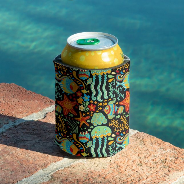 Enfriador De Latas Estilo Personalizado de vida acuática (Piscina in situ)