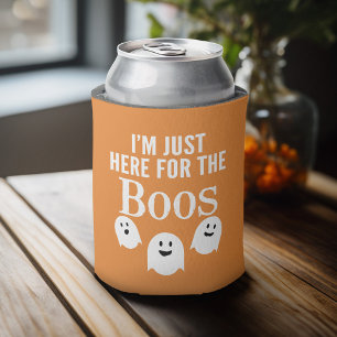 Enfriador De Latas Estoy apenas aquí para los abucheos - fiesta