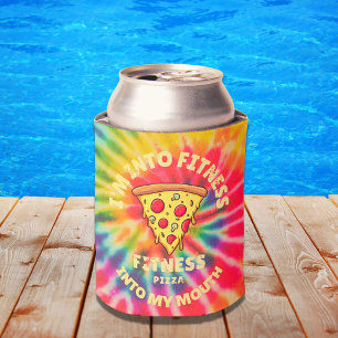 Enfriador De Latas Estoy en la pizza de Fitness Fit en mi boca