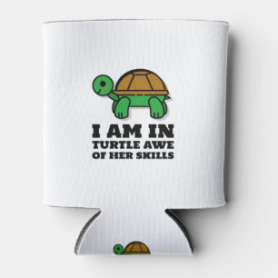 Enfriador De Latas Estoy En Tortuga Aterrorizada Por Sus Habilidades
