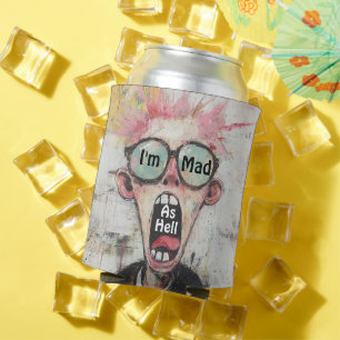 Enfriador De Latas Estoy loco como Refrigerador de bebidas del infier
