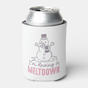 Enfriador De Latas Estoy teniendo un colapso - Gracioso diseño de Sno