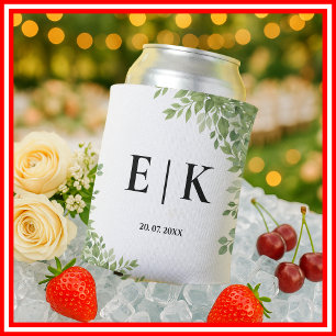 Enfriador De Latas Eucalipto Verde Salvia   Vegetación Moderna