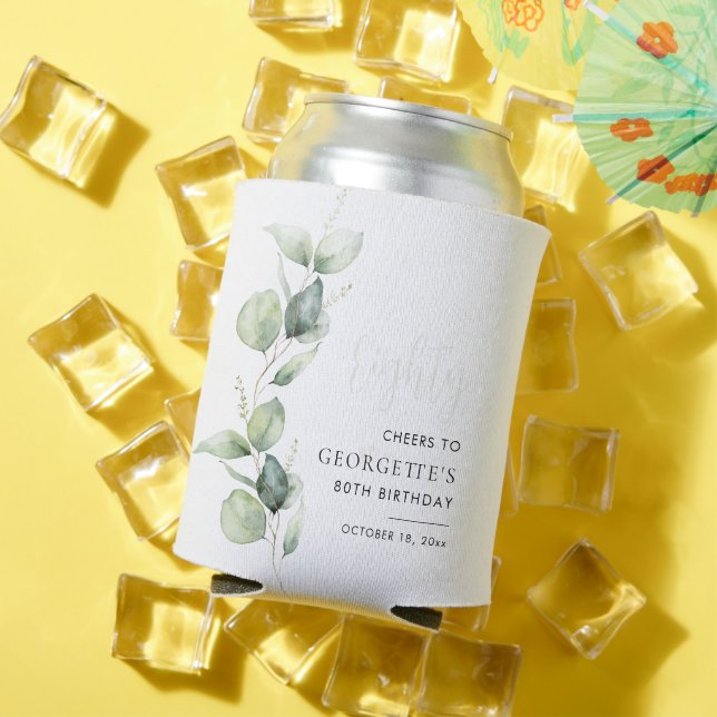 Enfriador De Latas Eucalyptus 80.ª acuarela (Verano in situ)